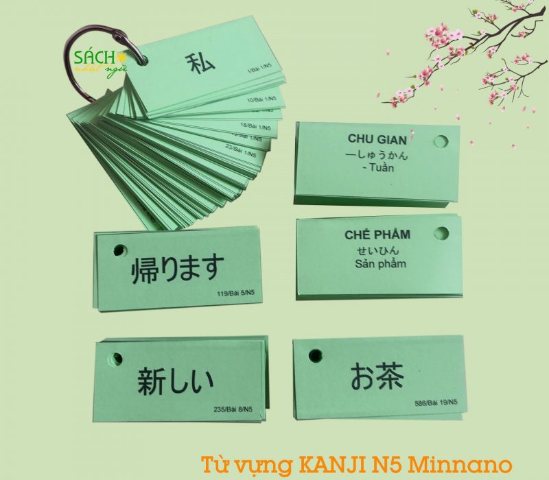 Flashcard Kanji N5